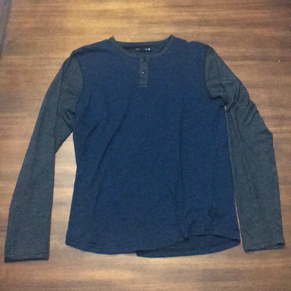 Long Sleeve Ocean Current Shirt